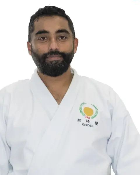 Portrait of Sensei Najmal Ibrahim, head coach of Chi Club